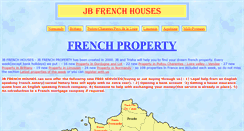 Desktop Screenshot of jbfrenchhouses.co.uk